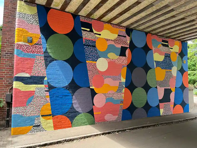 Künstlerische Gestaltung des Eisenbahntunnels Luisental/Berckstraße