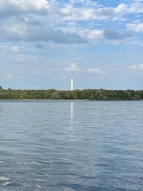 Foto Stadtwaldsee und Fallturm