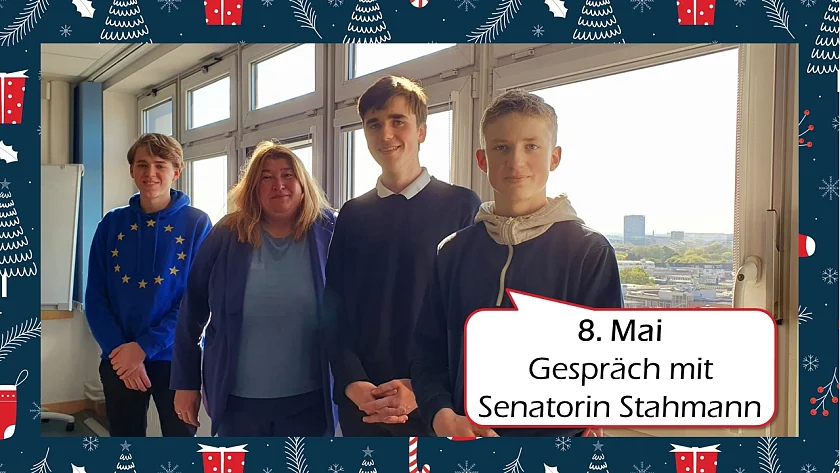 Gespr&auml;ch mit Senatorin Stahmann