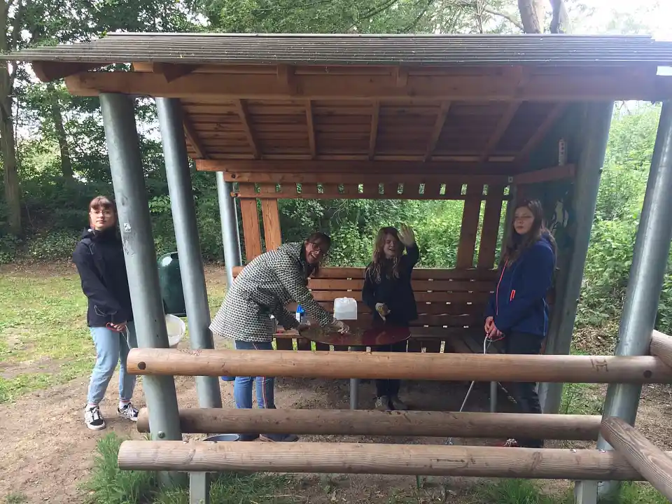 Gruppenbild S&auml;uberungsaktion 08. Juni 2020