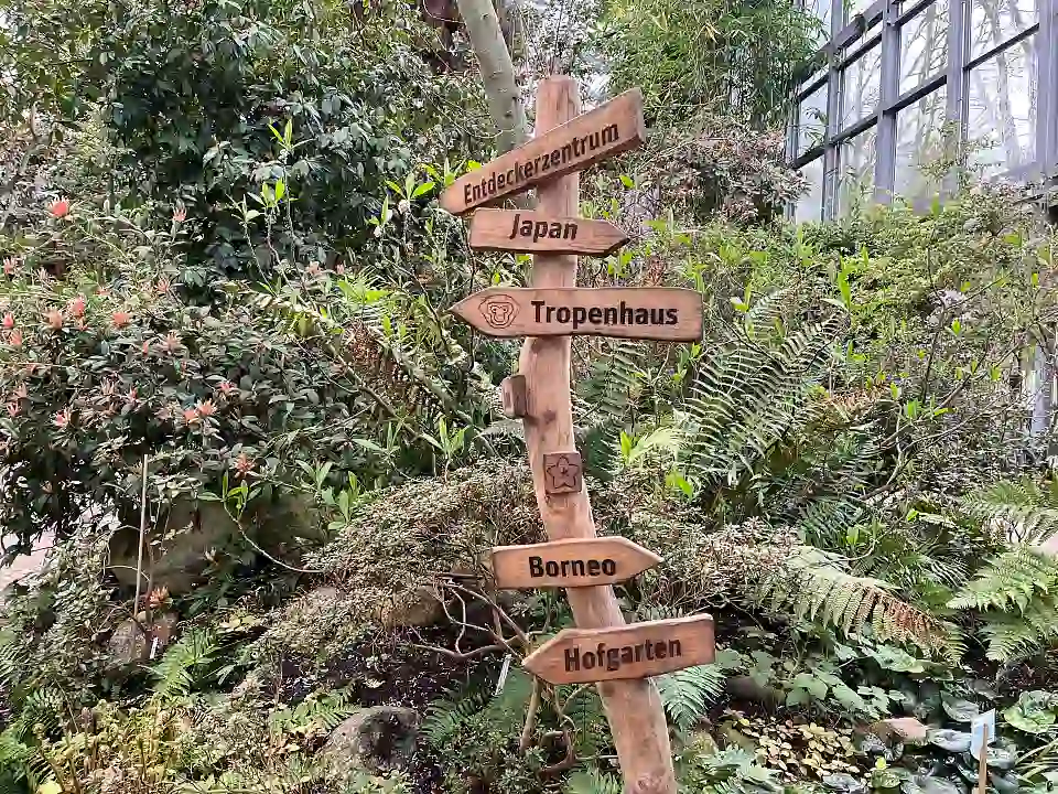 Foto aus dem Japanischen Garten in der botanika