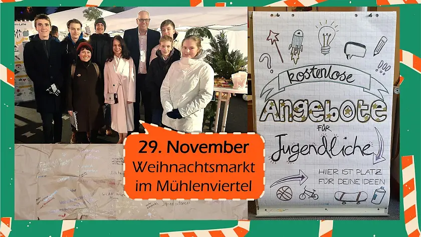 Weihnachtsmarkt im M&uuml;hlenviertel