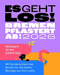 Horn-Lehe pflastert ab - im Rahmen der Aktion Bremen pflastert ab!