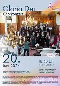 Danziger Chor in der Horner Kirche am 20.06.2026 um 18.30 Uhr
