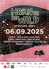 Plakat Horn to be wild 2025