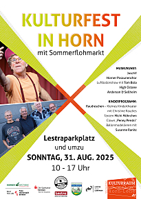 Kulturfest Horn-Lehe am 31.08.2025 auf dem Lestra-Parkplatz